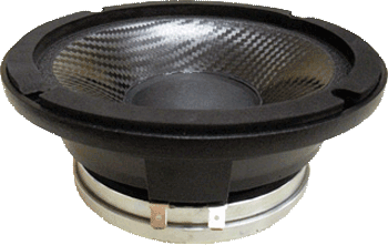 BEYMA 6MCF200ND - 6.5" CLOSED BACK CARBON FIBER NEODYMIUM MIDRANGE SPEAKER - (SINGLE)