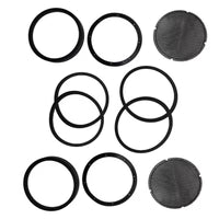 CICADA AUDIO 14HDXBAG10LID69 2014-2023 EXTENDED SADDLEBAG SYSTEM WITH 6×9″ LID AND 10″ BAG CUTOUTS