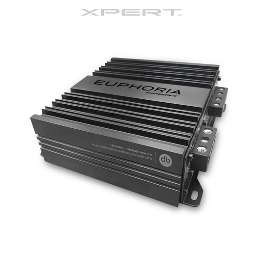 DB DRIVE EUPHORIA XPERT EX2K 2000 WATT MONO AMP