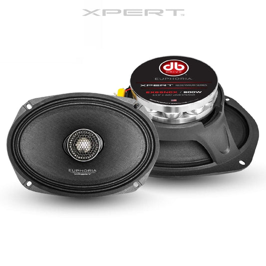 DB DRIVE EUPHORIA XPERT -﻿ EX69NCX 6×9″ NEODYMIUM SERIES 2-WAY LOUDSPEAKER