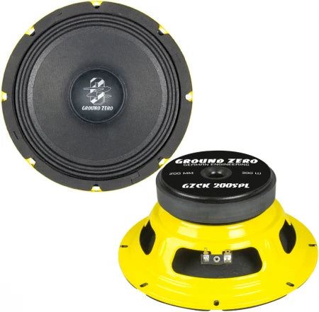 GROUND ZERO GZCK 200XSPL 8" MIDWOOFER