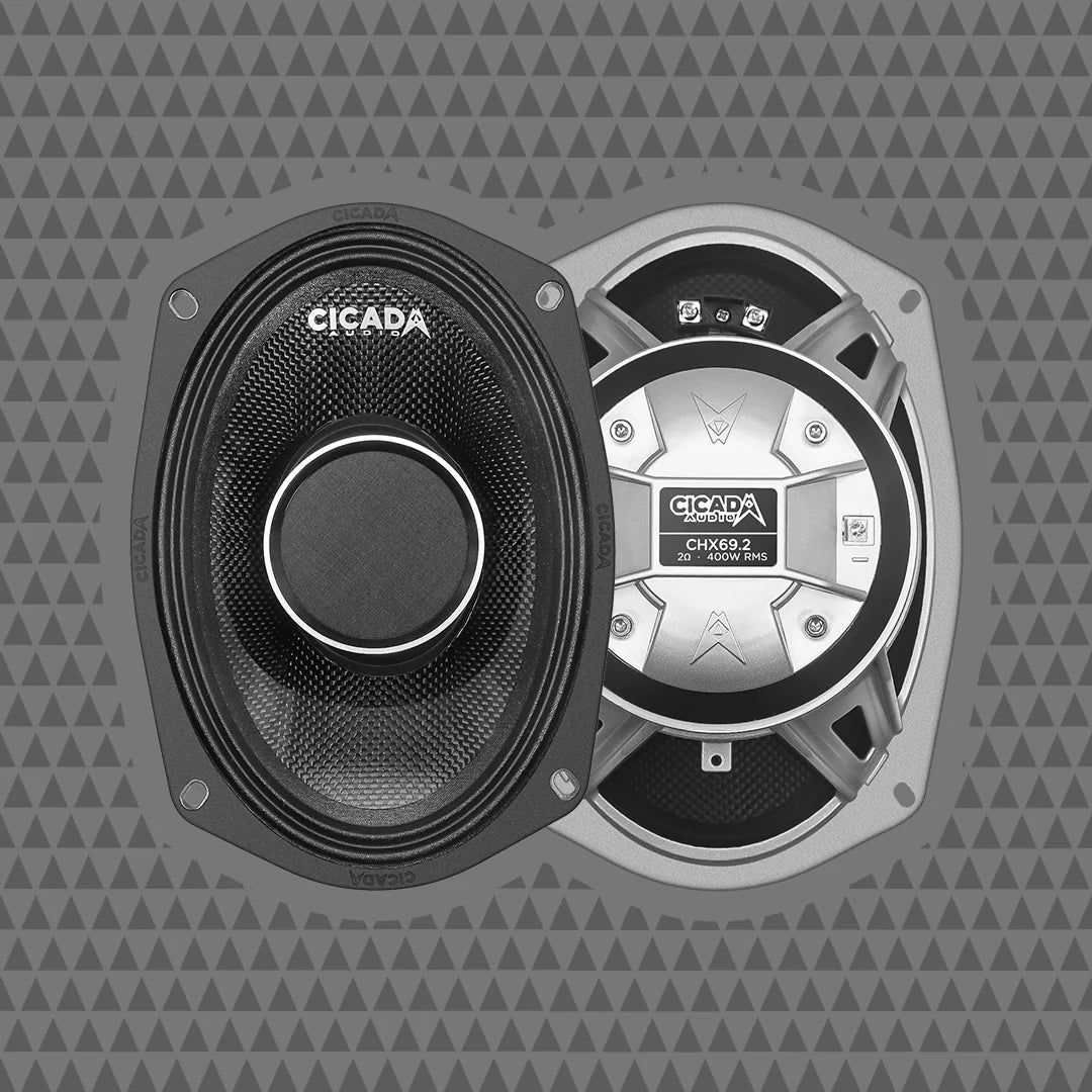 CICADA AUDIO CHX69 PRO COAXIAL SPEAKER 6X9" (2Ω AND 4Ω)