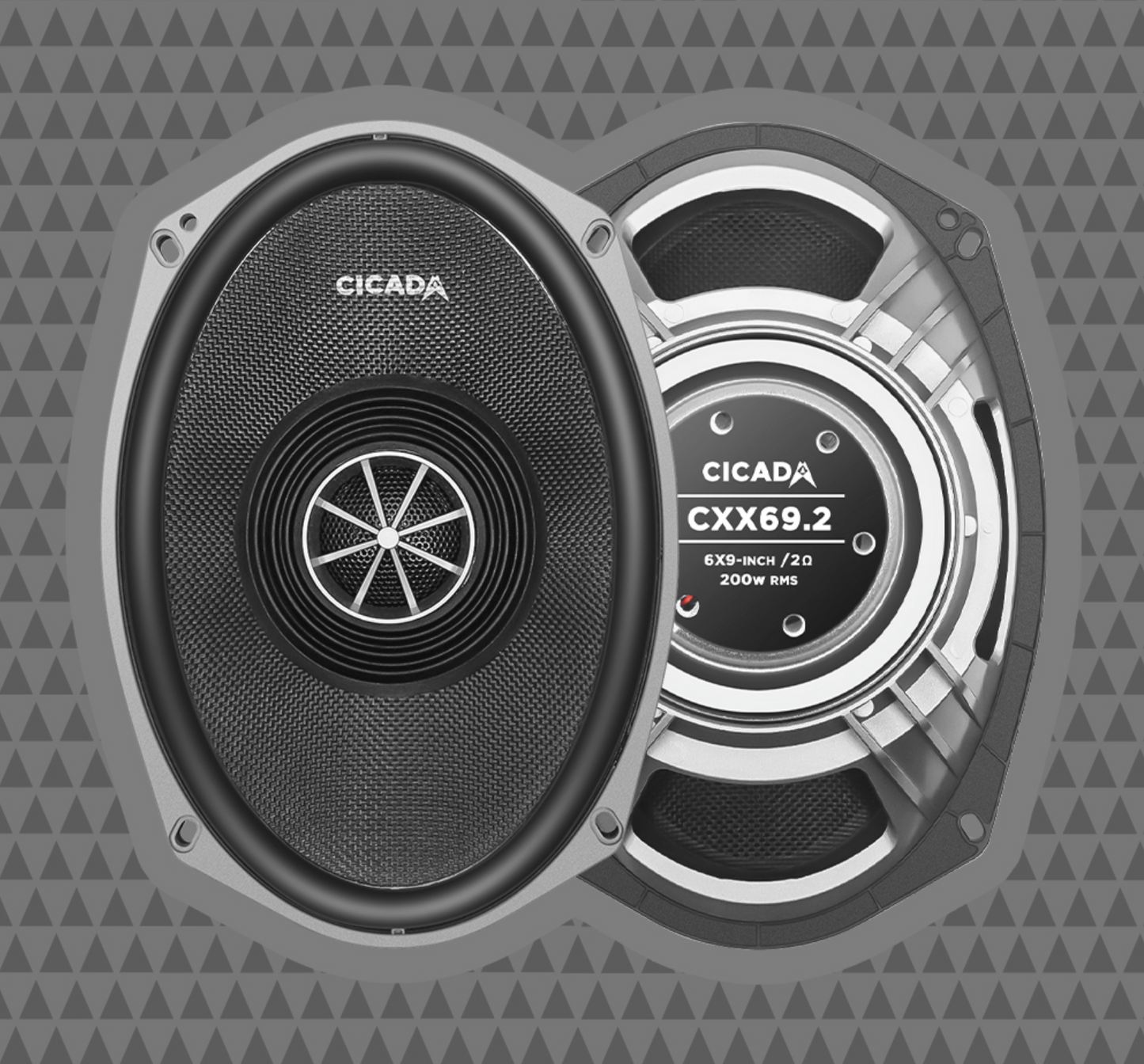 CXX69.2 6×9-INCH PRO COAXIAL SPEAKERS – 2Ω – PAIR