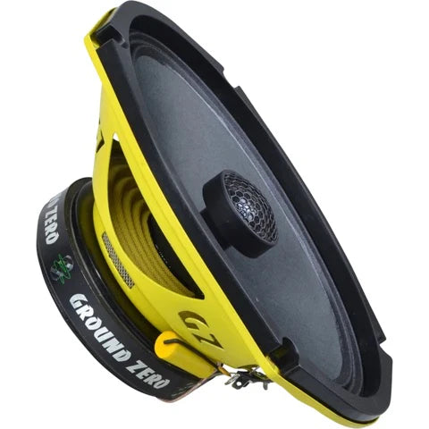 GROUND ZERO 6X9 COAX GZCF 69SPL (YELLOW BASKET) (PAIR)