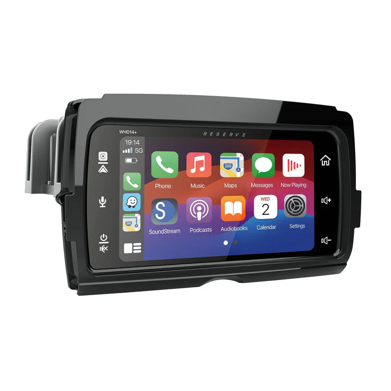 SOUNDSTREAM WHD14+ HARLEY RADIO FOR TOURING MOTORCYCLES. (FITS ALL HARLEY BATWING AND ROAD GLIDE MODELS - 2014-2023)