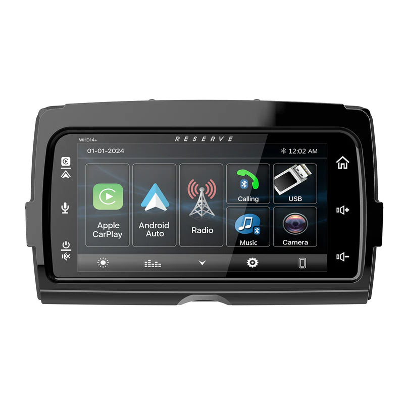 SOUNDSTREAM WHD14+ HARLEY RADIO FOR TOURING MOTORCYCLES. (FITS ALL HARLEY BATWING AND ROAD GLIDE MODELS - 2014-2023)